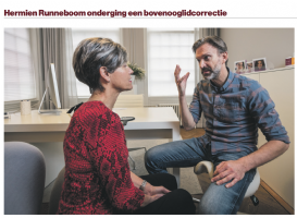 Hermien Runneboom over haar ooglidcorrectie